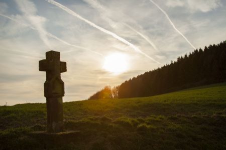 300 year old cross in the middle of nowhere